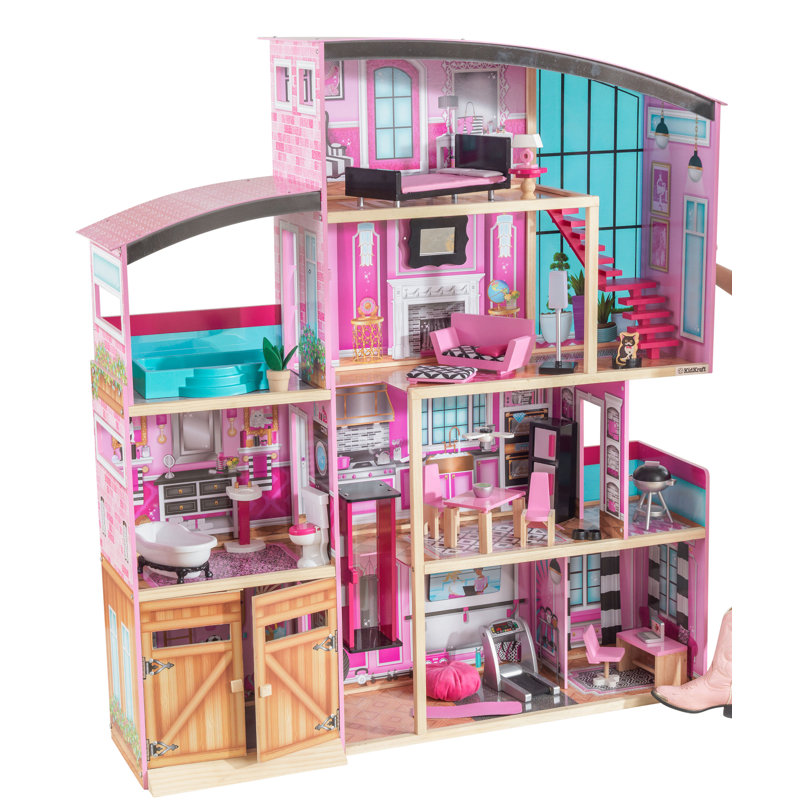 KidKraft Shimmer Mansion Dollhouse & Reviews Wayfair
